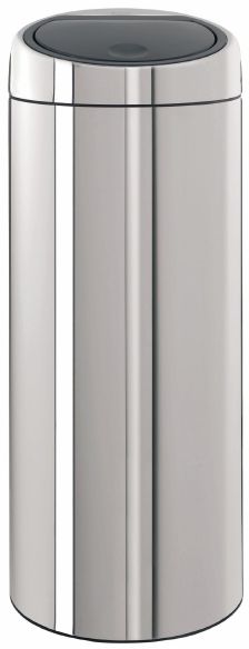 Brabantia Vuilnisbak - 30 Liter - RVS - Rond/Ovaal