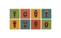 Homedecor. House Prints, hoge kwaliteit canvas, meerdere kleuren, grote set