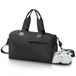 Romon Sporttas, reistas, sporttas, zwemtas, duffle bag, trainingstas met schoenenvak, nat vak voor sport, fitness, reizen, badtas, gymtas, reistas voor dames en heren, zwart, 40x23x24cm, Reizen