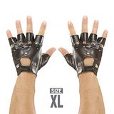 Widmann Rockers Bikers Punk handschoenen, volwassenen, meerkleurig, XL