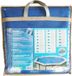 Ubbink Couverture de piscine, rectangulaire, 350x650 cm, bleu, 400 micron, plastique à bulles, résistant aux UV