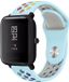 Strap-it Bracelet de montre connectée en silicone - Bleu clair Coloré - Convient pour Amazfit Bip