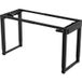 Vdd gaming Bureauframe – zwart – 90 x 79,5 x 10,8 cm – stevig stalen onderstel