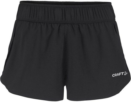 Craft Adv Essence 2 Marathon Short Dames - Zwart | Maat: M
