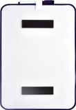 DESQ Whiteboard 24x34cm Paars Gelakt Staal