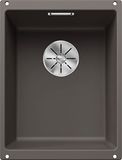 BLANCO SUBLINE 320-U Silgranit spoelbak, 350x460 mm, vulkaangrijs