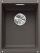 BLANCO SUBLINE 320-U Silgranit spoelbak, 350x460 mm, vulkaangrijs