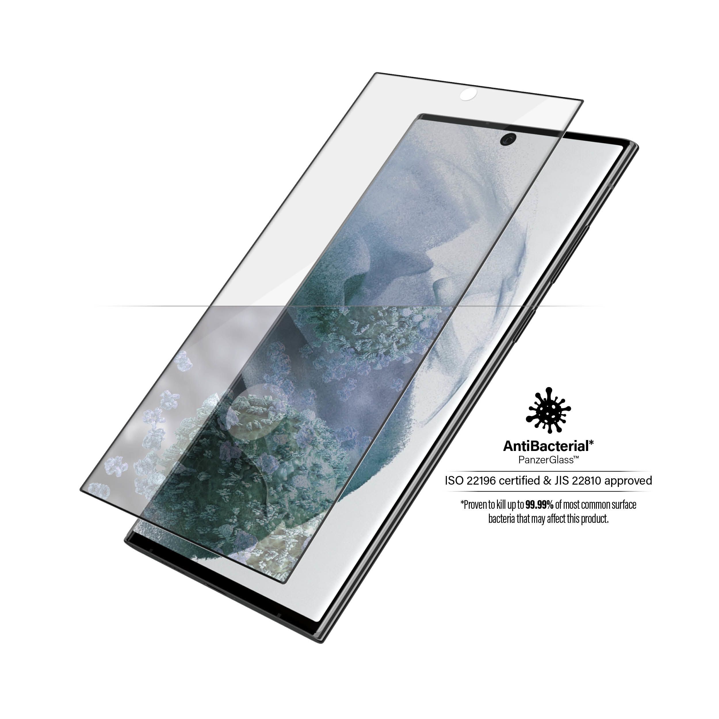 PanzerGlass Screen Protector for Samsung Galaxy S22 Ultra - Clear