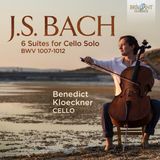 Brilliant Classics Benedict Kloeckner - J.S. Bach: 6 Suites For Cello Solo BWV 1007-1012 (3 CD)
