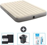 Intex Luchtbed - 2-Persoons - 152 x 203 x 25 cm - Beige