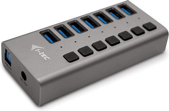 i-Tec USB 3.0 Charging HUB 7port + Power Adapter 36 W