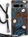Case Company® - Google Pixel 7 Pro Hoesje met Koord - Kokosnoot - TPU Back Cover