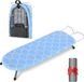 Unyqoos® Opvouwbaar strijkplank, 81,5 x 32 cm – ruimtebesparend mini-strijkplank met klapfunctie en antislipvoetjes, stabiel voor thuisgebruik