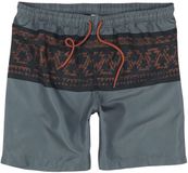 R.E.D. by EMP R.E.D. Rock-Engineered Design zwemshorts donkergrijs