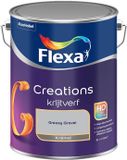 Flexa Creations Muurverf Krijt Greasy Gravel 5 L