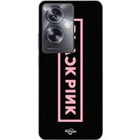 Blackpink Etui Oppo A79 5G Blackpink VIP Tickets Blackpink logo voorkant zwart Maniacase