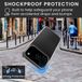 kwmobile telefoonhoesje geschikt voor Apple iPhone 18 Pro Max / iPhone 17 Pro Max hoesje - Smartphone case met 2x screenprotectors - Mobiele telefoon cover in transparant