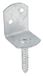 Alberts GAH Alberts Vlechtschuttinghouder 83 x 32 x 30 x 38 mm TZN L-vorm - 213459