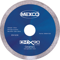 Mexco Mexco Ceramic Diamond Blade 115mm tegels