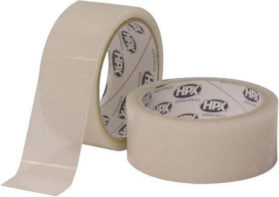 HPX Power Sealing Tape - semi-transparant - 38mm x 15m