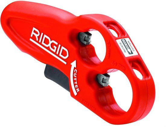 RIDGID Pijpsnijder P-TEC 32 en 42mm kunststof buizen - Rood