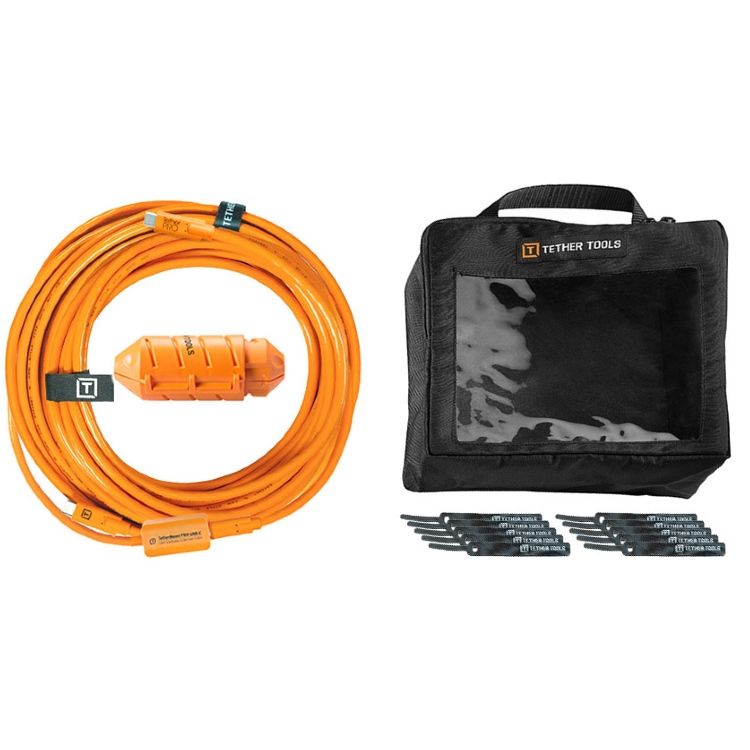 Tether Tools TetherBoost Pro 31 (9,4m) USB-C to Micro-B Straight to Right