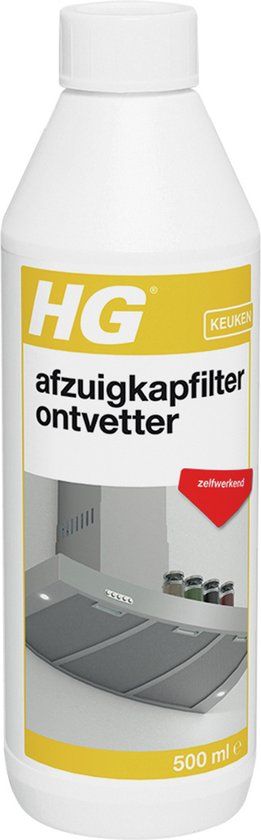 HG Afzuigkapfilter Ontvetter - 500ml
