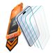 Spigen AlignMaster Convient pour Apple iPhone 17 Pro - Verre trempé 9H - Protection d'écran - Compatible avec coque - Installation facile - Pack de 3