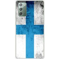 Samsung Siliconen hoesje compatibel met Samsung Galaxy Note 20 Marseille-vlag