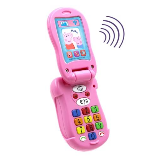 Peppa Pig PP06 Flip & Learn Toy Phone for Kids - 3+ Years - Multi