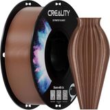 Creality PETG-filament 1,75 mm, 3D-printerfilament, uitstekende taaiheid, hoge precisie, niet giftig, vochtbestendig, 1 kg, glanzend 3D-printfilament voor 3D-printers (bruin)