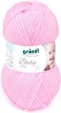 Gründl Wolle Gründl Baby uni Breigaren/haakgaren roze multicolor