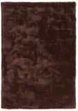 DÉJA Living Vloerkleed 160x230cm - Laagpolig Donker Taupe Stof - Civar