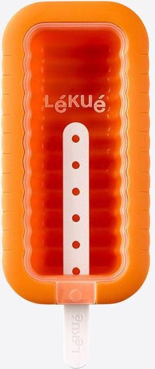 Lékué lukue ijsjesvorm orange twister 5.6 x11.5 x2 cm