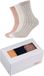 s.Oliver Hygge Socks 2 paar sokken offwhite melange gestreept unisex 35-38