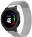 By Qubix - Milanese bandje - Large - Zilver - Geschikt voor Garmin Approach S20