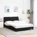 vidaXL Bedframe Zwart Stof 120x200 cm
