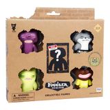 Bizak Fuggler 64110400-3 figuren, 6,5 cm, met verzamelposter, 44 figuren om te verzamelen, voor jongens en meisjes vanaf 4 jaar