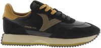 Victoria Nylon, metaal en nubucklederen sneakers Cosmos