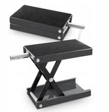 WilTec table élévatrice ciseaux pour moto 450kg graphite - Robuste et réglable