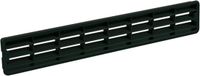 Nedco BV Plintrooster 458x75mm PS, kunststof zwart