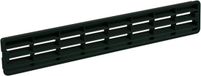 Nedco BV Plintrooster 458x75mm PS, kunststof zwart