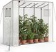 tectake® Foliekas - Tuinkas - 200 x 77 x 170 cm