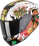 Scorpion Exo-JNR Air Yucatan Kinderen Helm - Zwart/wit/oranje