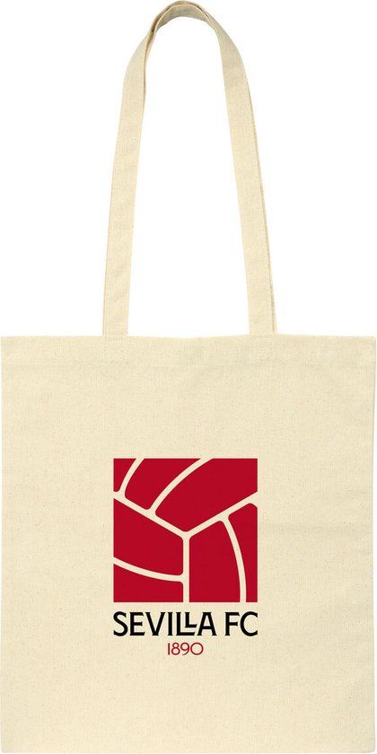Sevilla Fútbol Club Telefoontasje - Beige Katoen - Dames - 2024
