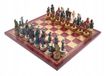 Italfama Luxe Roi Arthur Jeu d'échecs avec plateau en éco-cuir