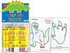Wikki Stix Dino Party Bastelset: Wachsschnüre für kreative Formen, 12 wiederverwendbare Spielsets