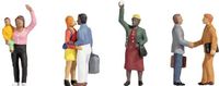 NOCH® Afscheid, met de hand gekleurde figuren, H0 1:87 pour chemins de fer miniatures et dioramas
