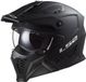 LS2 OF606 Drifter Solid Matt Black Jethelm