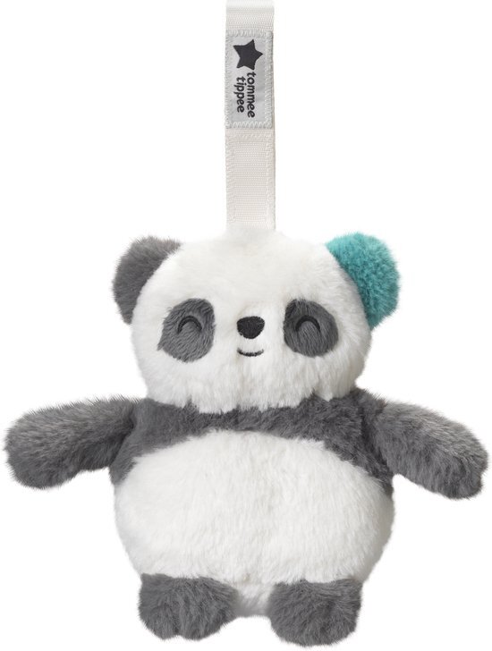 Tommee Tippee Grofriend - Pip de Panda- oplaadbare minislaaptrainer voor op reis - baby slaaphulp - met geluiden en slaapliedjes - intelligente CrySensor-technologie